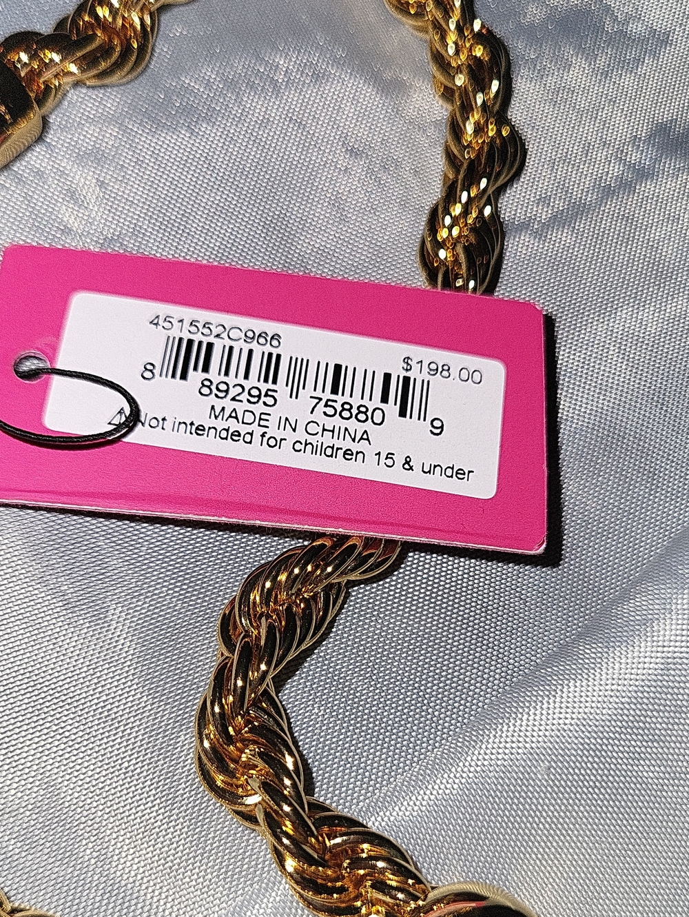 Betsey Johnson Gold-Tone Rainbow Crystal Heart Locket Necklace PL - Picture 3 of 4